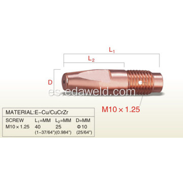 Punta de contacto Fronius M10x40 CuCrZr